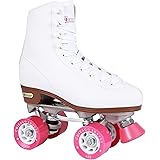 CHICAGO Women's Classic Roller Skates - Premium White Quad Rink Skates