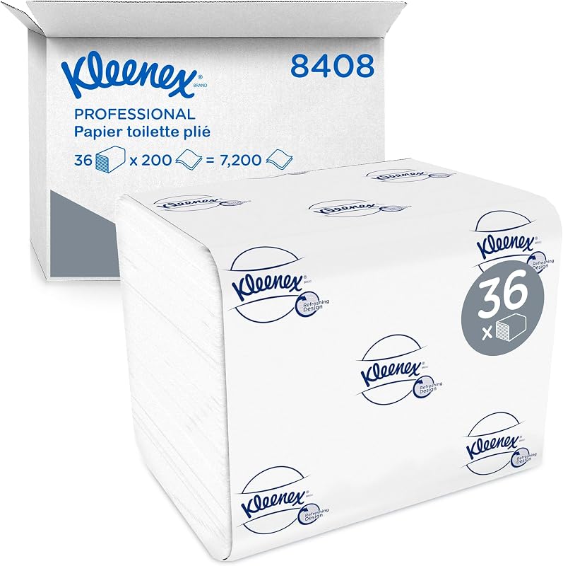 Papier Toilette 8408, 2 Épaisseurs, Papier WC, 36x200