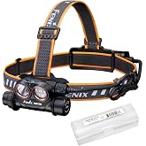 Fenix HM75R 1600 Lumen USB-C Rechargeable Work Headlamp | long runtime, balanced weight, spotlight, floodlight &amp; red light, magnesium alloy lightweight, industrial &amp; maintenance