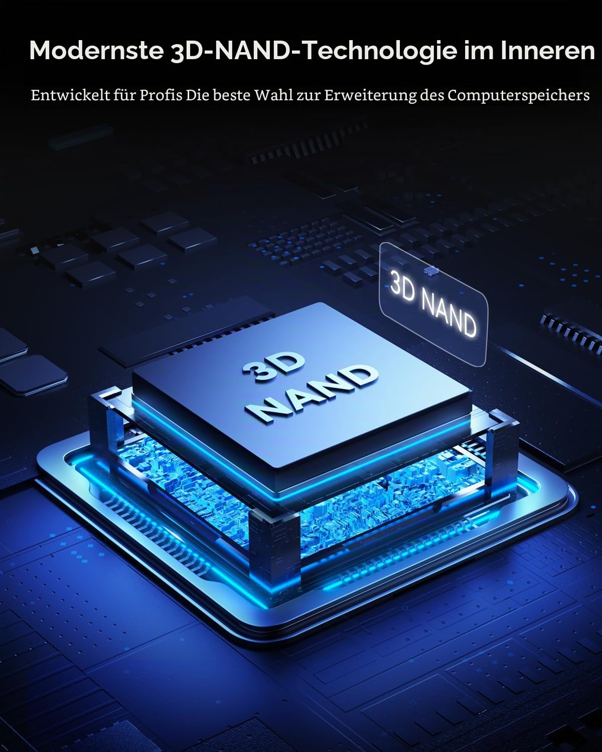 KOOTION SSD 2TB Nvme SSD PCIe 4.0 Interne Festplatte 5200MB/s Lesen, 4500MB/s Schreiben, 2 TB SSD 3D NAND Flash Interne Solid-State-Laufwerk für PS5, Programme, Gaming und Videoschnitt 5