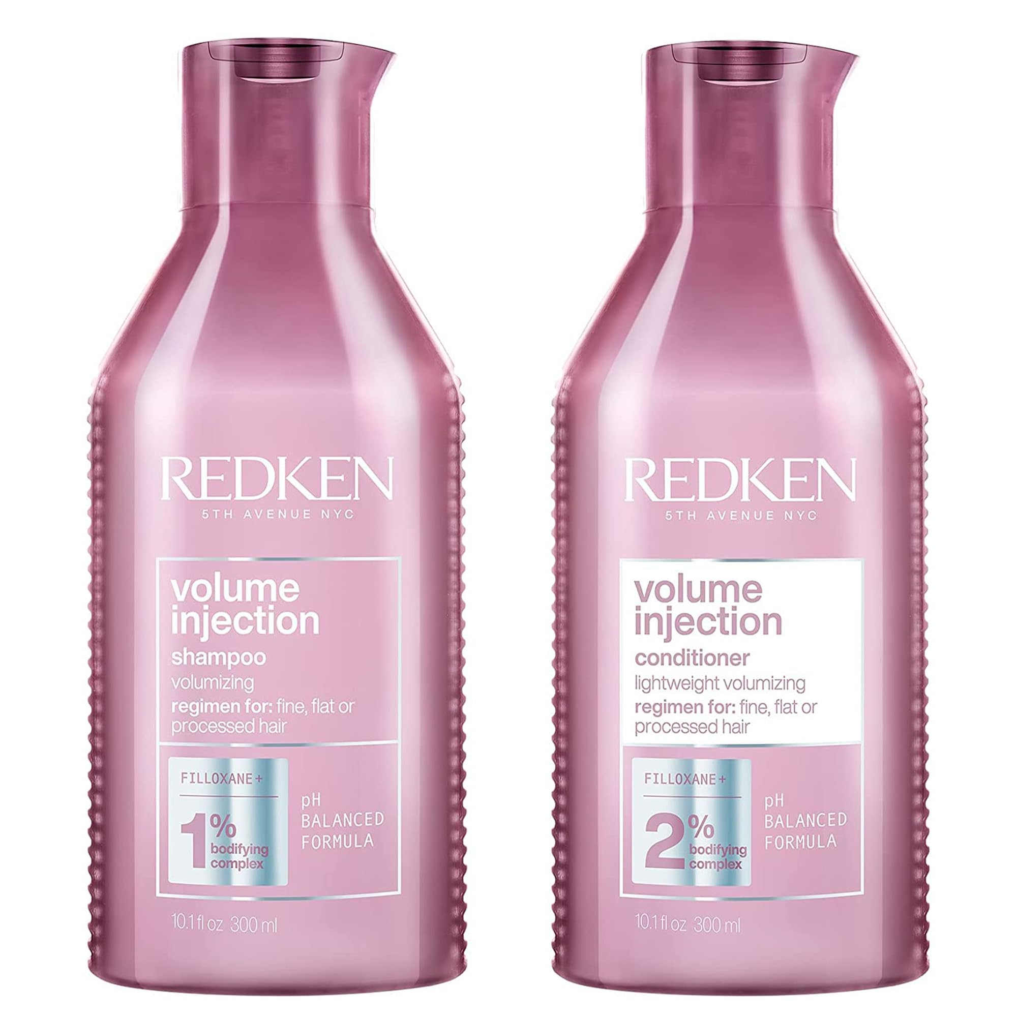 Redken Volume Injection Shampoo 300ml & Conditioner 300ml Duo New