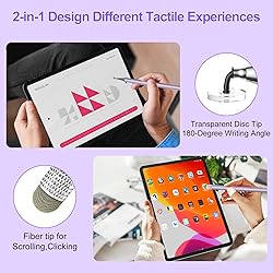 Stylus Pen for Touchscreen,2in1 High Precision
