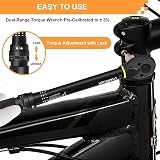 Uharbour 1/4 Inch Torque Wrench Set 3-25 Nm 14Pcs with Bits Extension Rod view 7