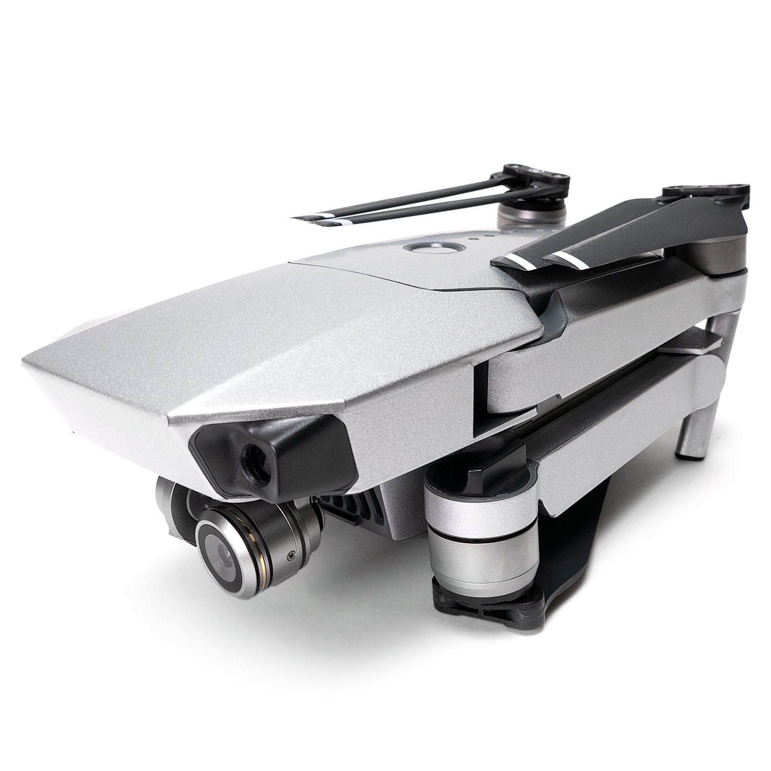 Wrapgrade Mono Skin compatible with DJI Mavic Pro (AIRFORCE SILVER)