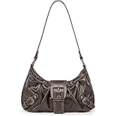 Shoulder Bag for Women Top Handle Handbag Purse Y2K Hobo Clutch Small Punk Purse Trendy