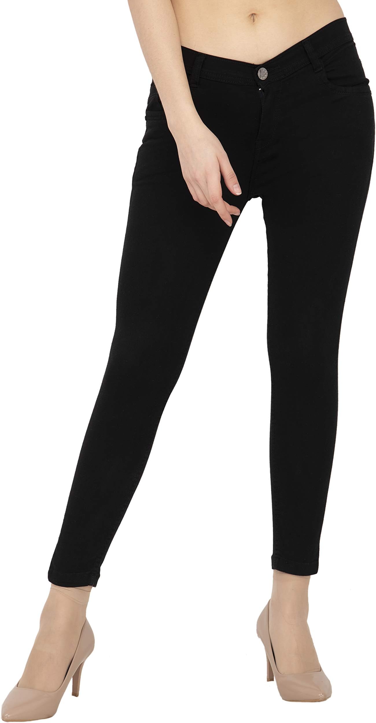 AAKRITHIWomen's Regular Fit Jeans