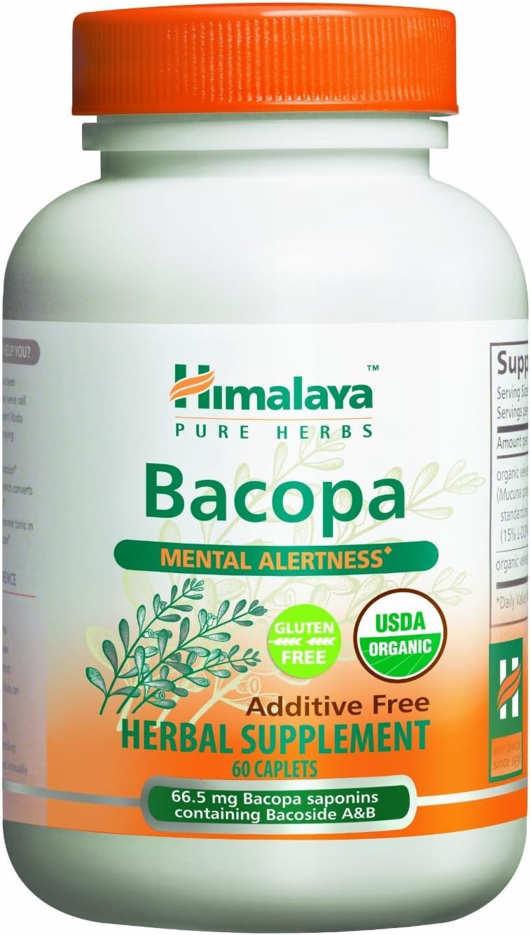 Himalaya USA - Bacopa 60 Caps (Pack of 4)