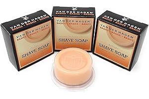 Van der Hagen Deluxe Shave Soap - 2.5 oz - 3 pk