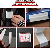 WELSTIK 3 Pack Duct Tape 48mm x 27m White Waterproof Gaffer Tape view 3