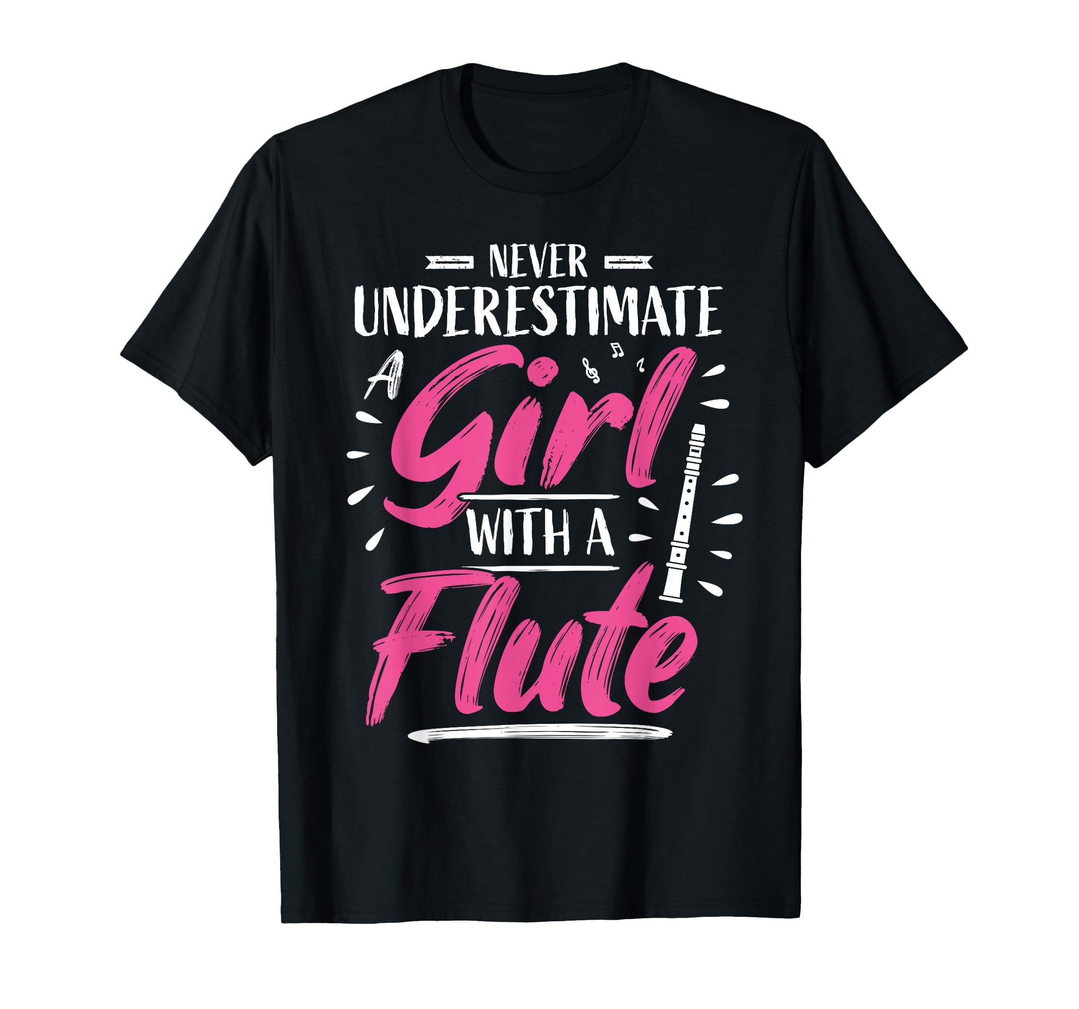 Girls Flute Player Flute Player T-Shirt