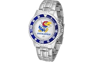 SunTime Men's Competitor 40mm Quartz Watch, 20mm Stainless Steel Strap, Gameday Dial