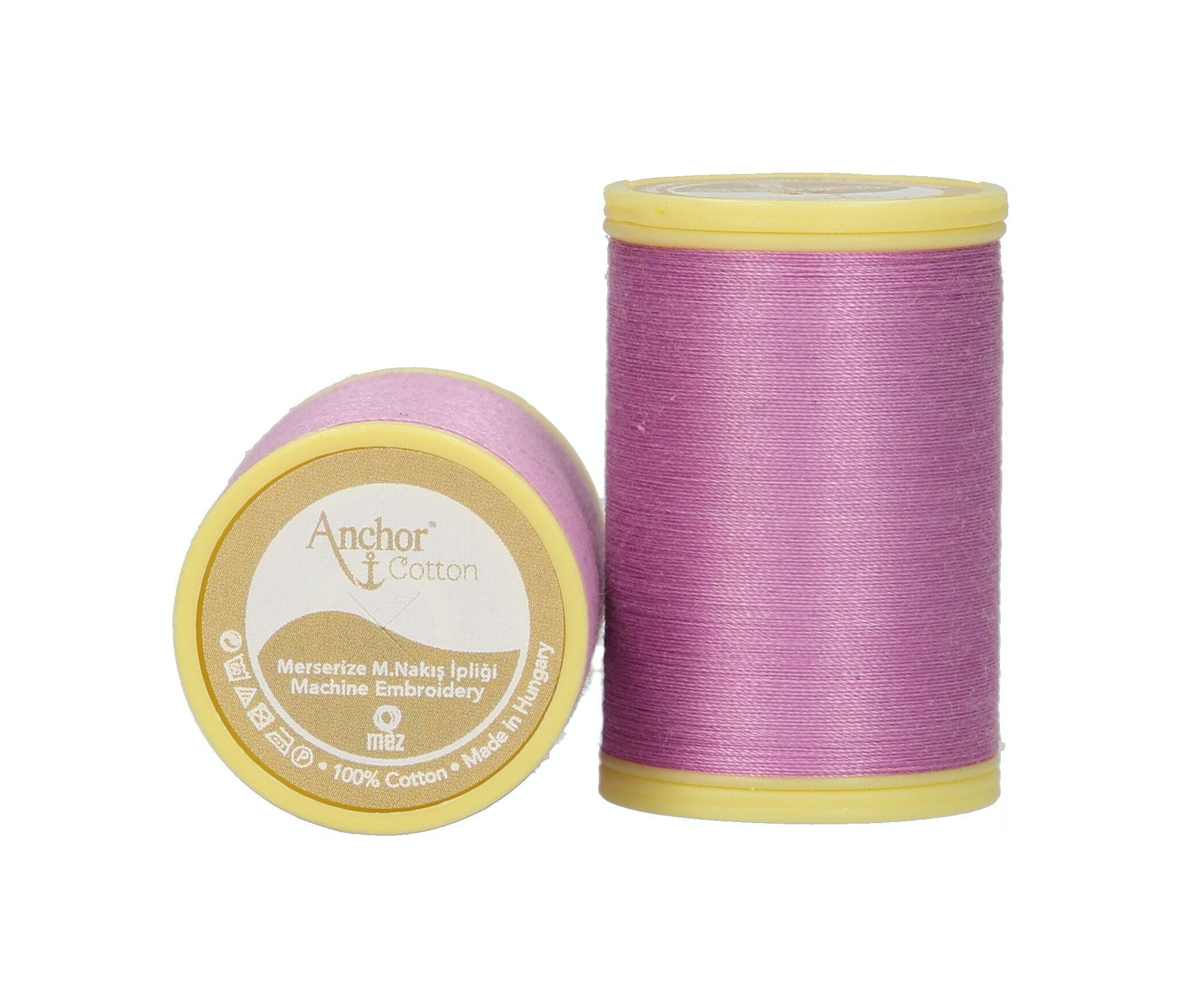 ANCHOR Machine Sewing Threads Cotton, Thickness: 50, Packaging: 10G, Running Length: 454M 96