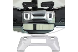 Linskip One-Touch Roof Panel Trim Compatible with 2024 2025 Jeep Wrangler JL 4XE & Gladiator JT, Overhead Feature Decor Cover for Jeep Wrangler Interior Accessories(Chrome)