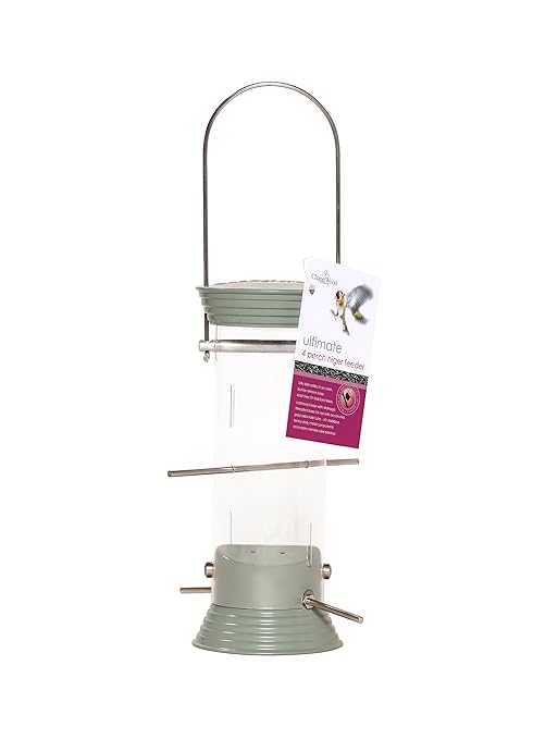 Chapelwood 4 Perch Ultimate Niger Seed Bird Feeder Amazon Co Uk