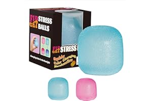 DREPHERE Fidget Toys Stress Balls for Kids & Adults - Changes Color in The Sun - Malt Sugar Squishy Fidget Toys - Slow Rise Gel Ball - Stretchy Squeeze Stress Relief Balls for Anxiety/Therapy/Classroom