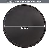 Quest Electric Pancake Maker & Crepe Maker 12 inch Non Stick Surface view 4