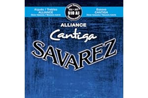 Savarez 510AJ Nylon Classical Guitar Strings, High Tension