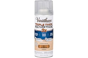 Varathane 318292 Spray Triple Thick Polyurethane, 11.25 Ounce, Gloss, 11 Ounce