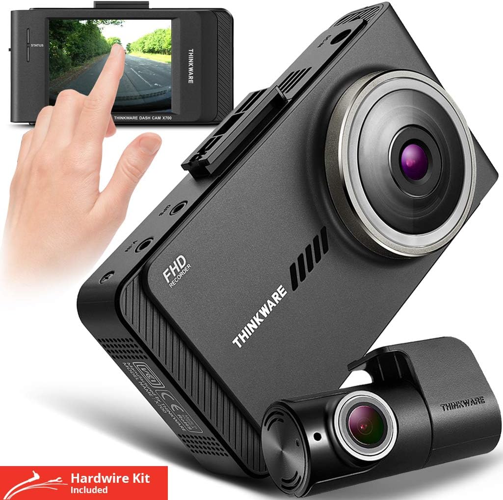 Thinkware X700 touch screen Dash Cam Full HD 1080p Front and Rear Car
