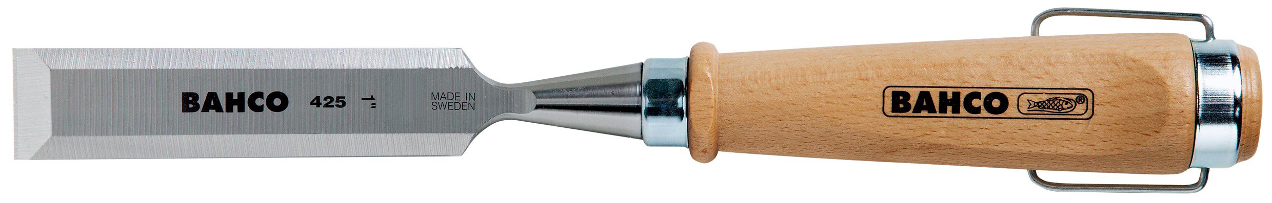 Bahco 425-10 - Chisel Wooden Handle