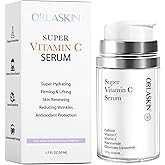 Super Vitamin C Serum For Women Over 70,Vitamin C Face Serum For Women Anti Aging Dark Spot Remover For Face Skin Care, Targets Age Spots, Wrinkles, Brightening, Pore Minimizer, Hydration 1.7fl Oz