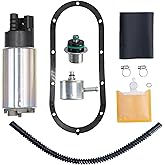 Fuel Pump For Harley-Davidson Touring Electra Glide Classic/CVO/Road King/Touring Road Glide/Ultra Classic/Classic 2000-2001 & CVO Fat Boy Softail 2003-2007 Replaces 61342-00A