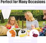 YAAVAAW 2Pc White Disposable Tablecloths 137x274 cm Plastic Dinner Covers view 5