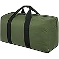 Vorspack Extra Large Duffle Bag for Travel - 100L Duffel Bag for Men Gear Bag for Storage Foldable Weekender Bag for Overnight Camping - Green