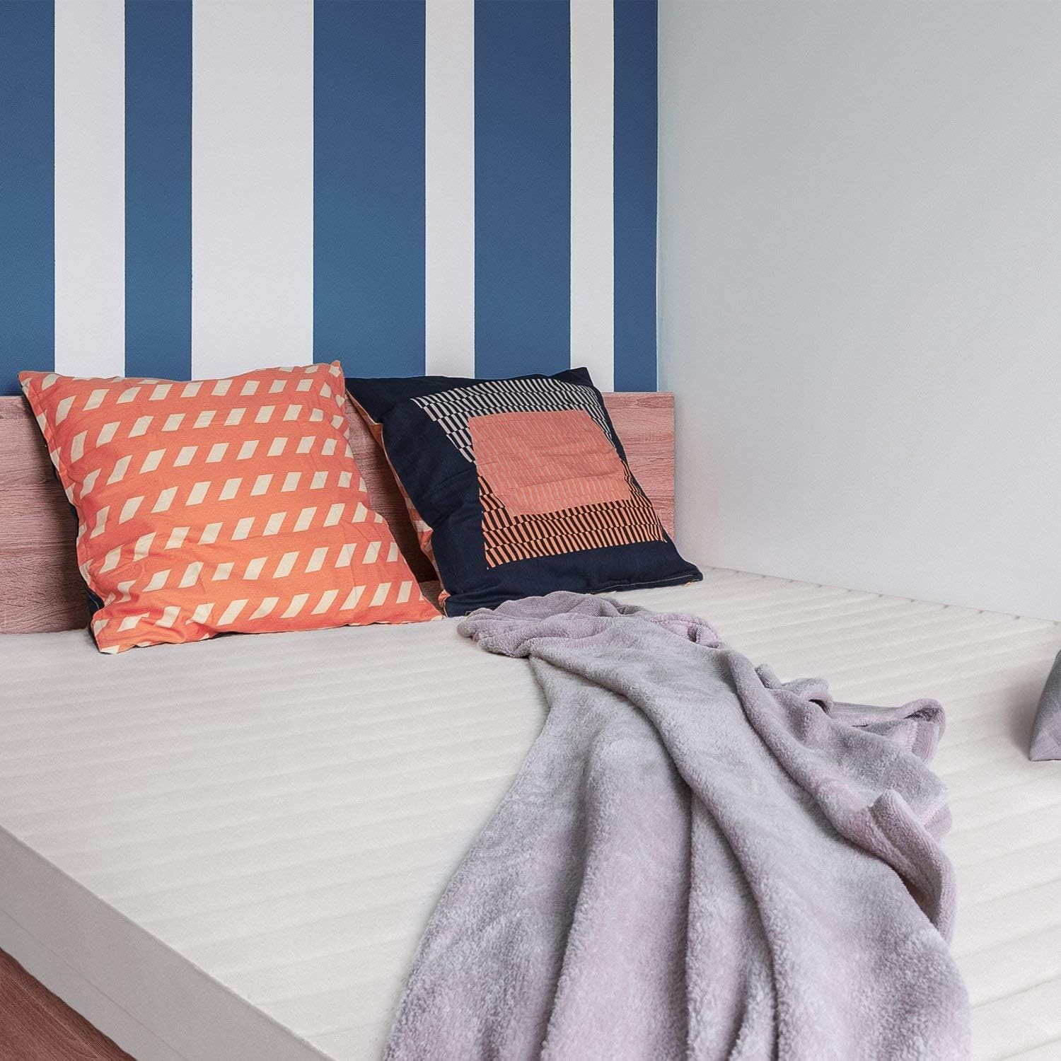 Housse Lavable Epaisseur 5cm Mister Sandman Matelas Pas Cher 7 Zones De Confort 60 X 1 Cm H2 Lit Ferme Et Mi Ferme Reversible 2 Fermetes 2en1 Matelas Bebe Ergonomique Chambre A