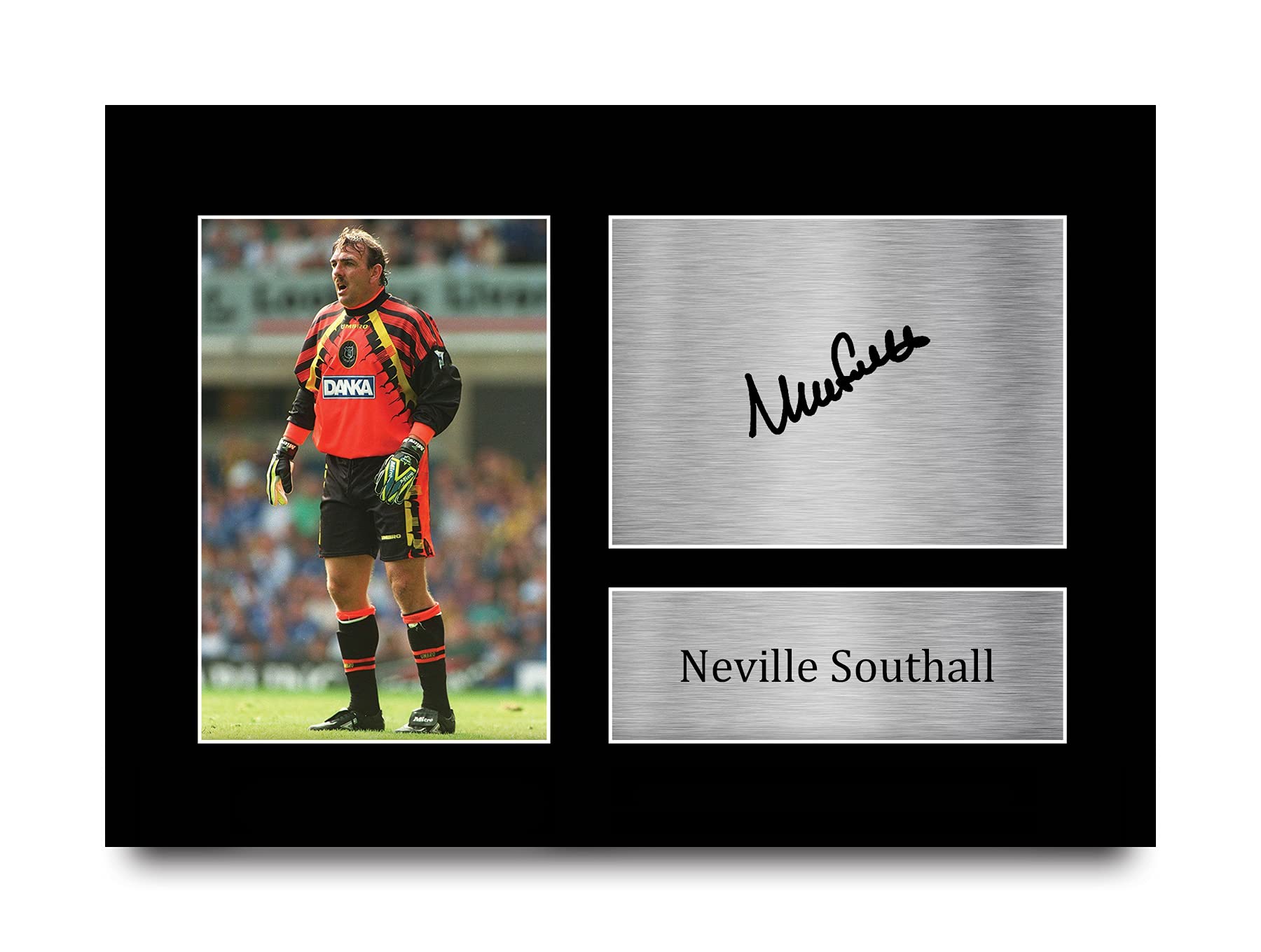 HWC Trading A4 Neville Southall Everton Gifts Printed Signed Autograph Picture for Football Fans and Supporters โ image 1