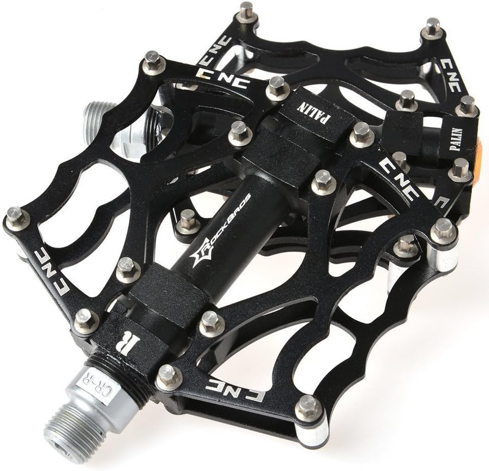 ROCKBROS Pédale Vélo Route 9/16 pour VTT BMX Paire Pédale Alliage