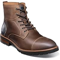 Amazon.com | Florsheim Norwalk Plain Toe Lace Up Boot Men display picture 2