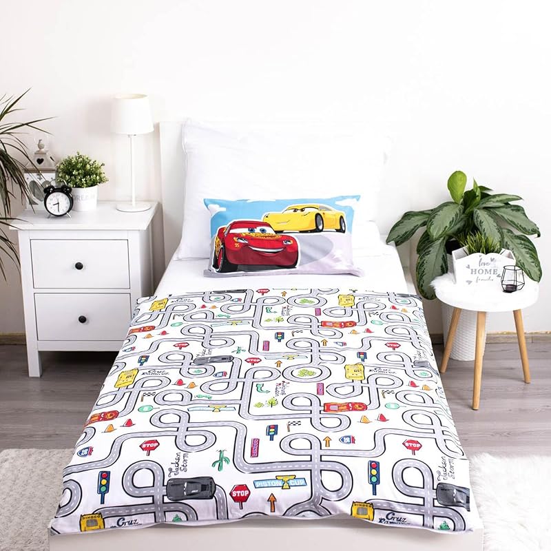 Cars McQueen Cruz Ramirez Babybettwäsche 100x135 + Kissenbezug Baumwolle — Foto 3 von 5