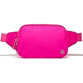 Pander Belt Bag Large 2L, Nylon Fanny Pack Purse for Women and Men with Adjustable Strap