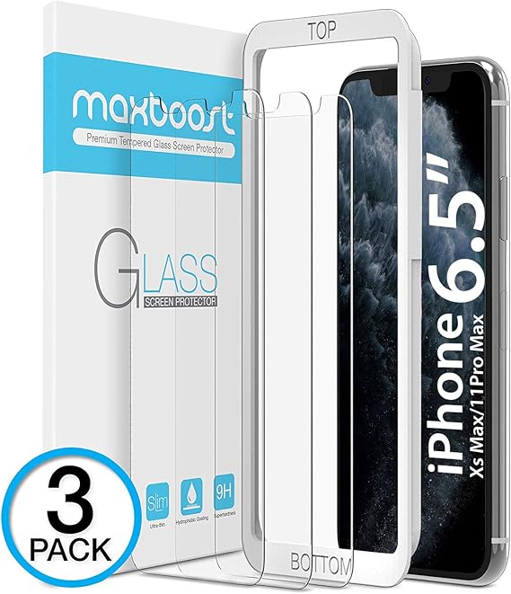 Amazon Com Maxboost Screen Protector For Apple Iphone 11 Pro Max