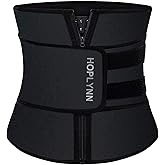 HOPLYNN Neoprene Sweat Waist Trainer Corset Trimmer Shaper Belt for Women