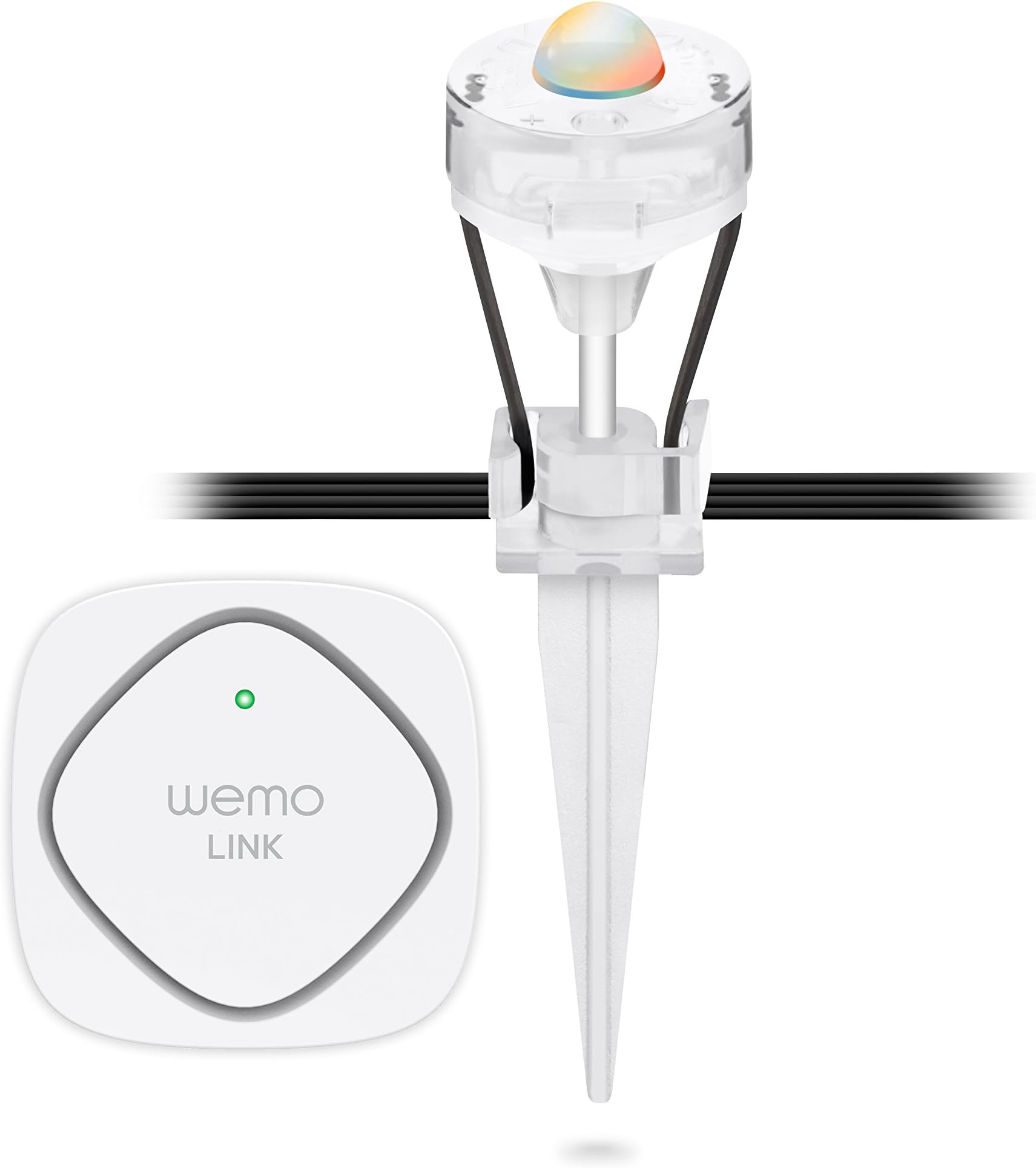 WeMo F5Z0598 Osram Lightify Gardenspot Mini RGB Starter Set, Wi-Fi Enabled (No Longer Sold by Manufacturer) (Discontinued by Manufacturer)
