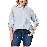 Tommy Hilfiger Cornell Stripe Roll Tab