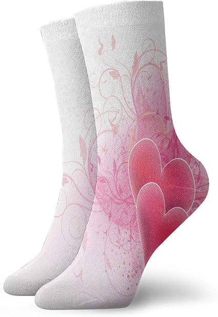 chaussette coeur talon