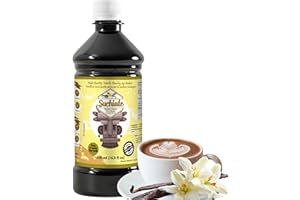 Suchiate Pure Vanilla (500 ml) 16.9 oz | Mexican Vanilla for Baking and Desserts | Made with Real Vanilla Bean | Vanille Mexi