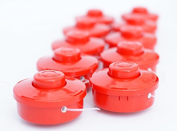 Sparset 10x Fadenkopf Fadenspule Doppelfadenkopf Mähkopf Doppelfaden Motorsense Freischneider