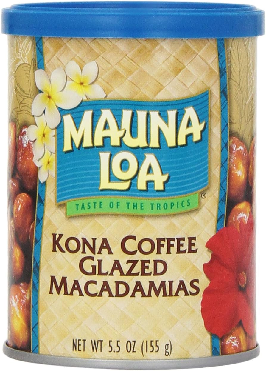 Mauna Loa Macadamias, Kona Coffee Glazed, 5.5 Ounce Container Amazon