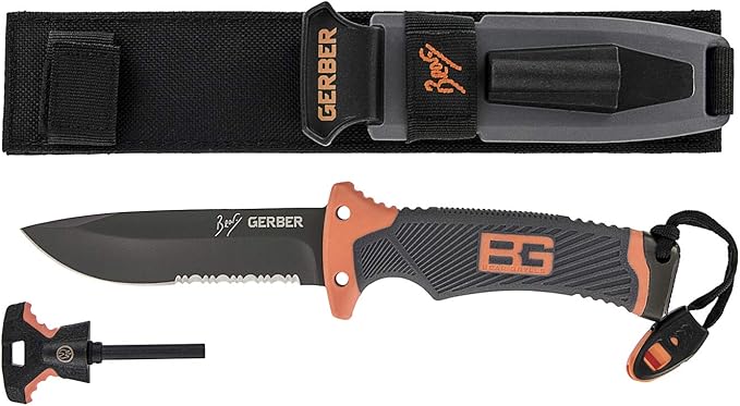 Amazon Gerber ガーバー ベア グリルス アルティメット ナイフ Gerber ガーバー シースナイフ