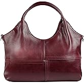 KOGTLA Vegan Leather Purses for Women with Detachable Satchel Strap, Ladies Handbags, Tote Hobo Bags with Top Handle