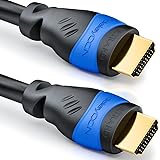 deleyCON 0,5m HDMI Kabel   HDMI 2.0 / 1.4a kompatibel   High Speed mit Ethernet (Neuster Standard)   ARC   3D   4K Ultra HD (1080p/2160p)