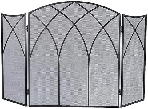 ZXYY Chimenea Protección contra chispas Pantalla de Chimenea de