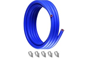 10FT ID 1/4" (6mm) Heater Hose Coolant Radiator Straight Temperature Reinforced Silicone Tubing Rupture Pressure 232 Psi With