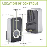 LLOYTRON MIP System 3 Doorbell Receiver – 32 Melodies, 200m Range, Black view 3