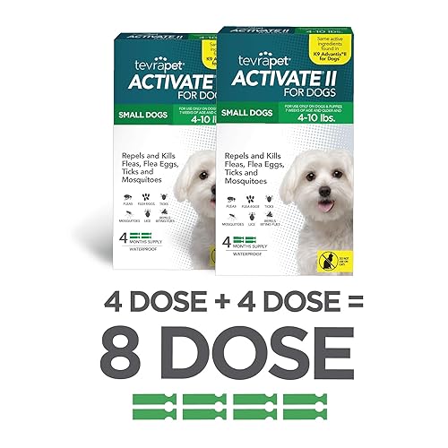 Activate Ii Flea And Tick Prevention For Small Dogs TevraPet