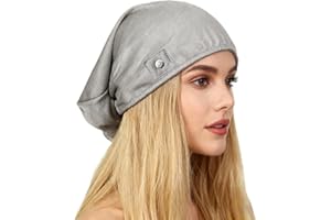 XINHUSU Grounding Hood Radiation Shielding Hat, Earth Connected Full Head Cover, Dual-Function Silver Fiber Faraday Protection Brain Coat